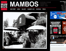 Tablet Screenshot of mambosla.com